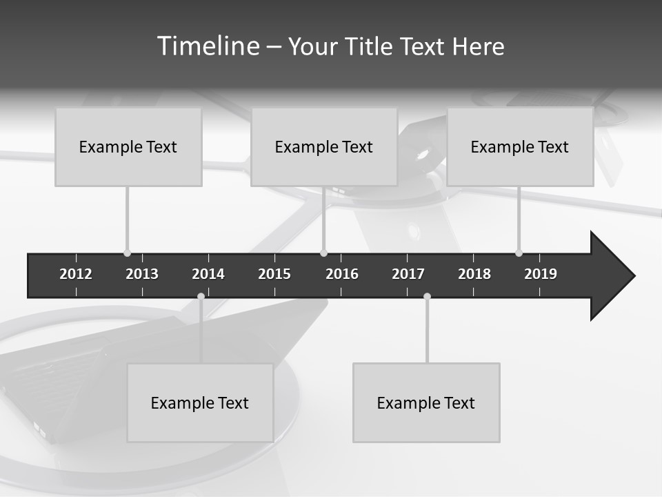 Small Blue Sky Agent PowerPoint Template