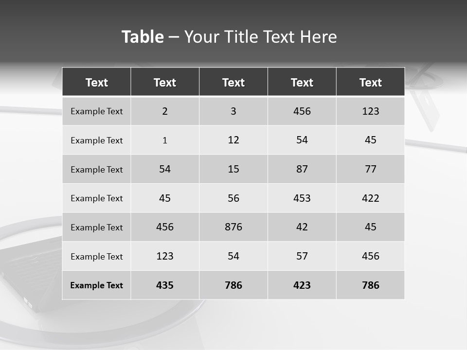 Small Blue Sky Agent PowerPoint Template