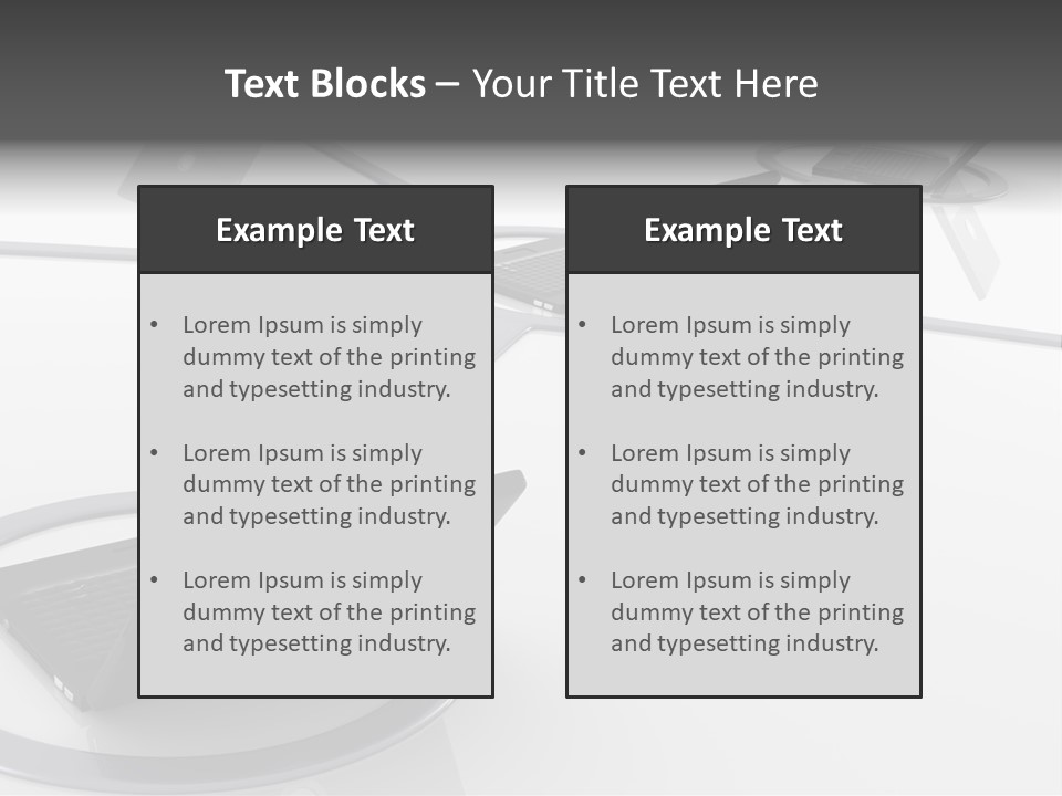 Small Blue Sky Agent PowerPoint Template