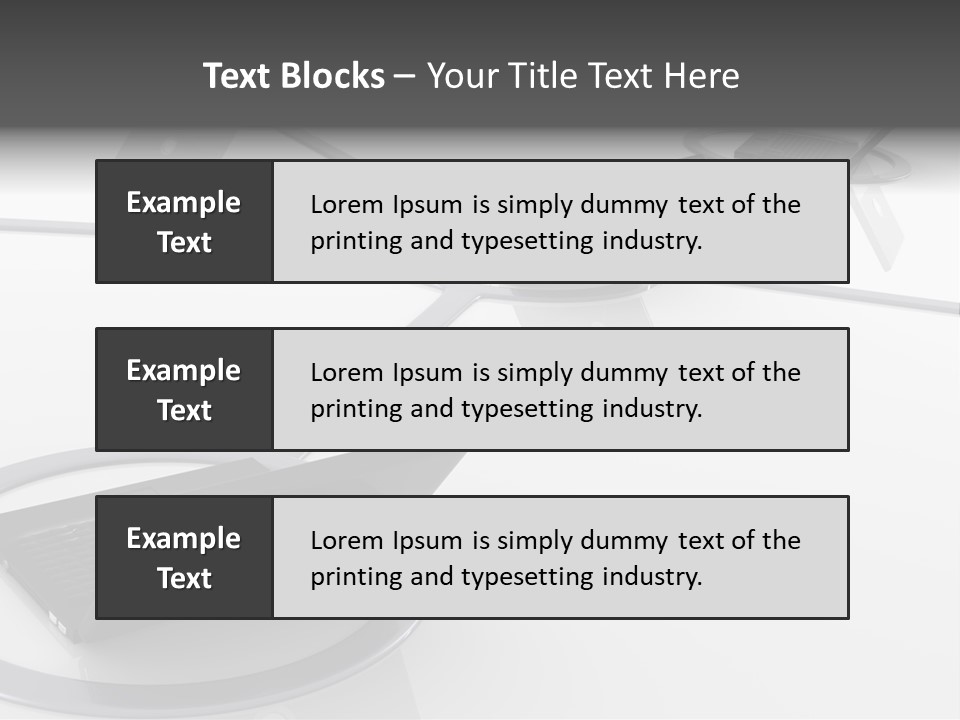 Small Blue Sky Agent PowerPoint Template