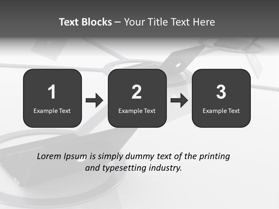 Small Blue Sky Agent PowerPoint Template