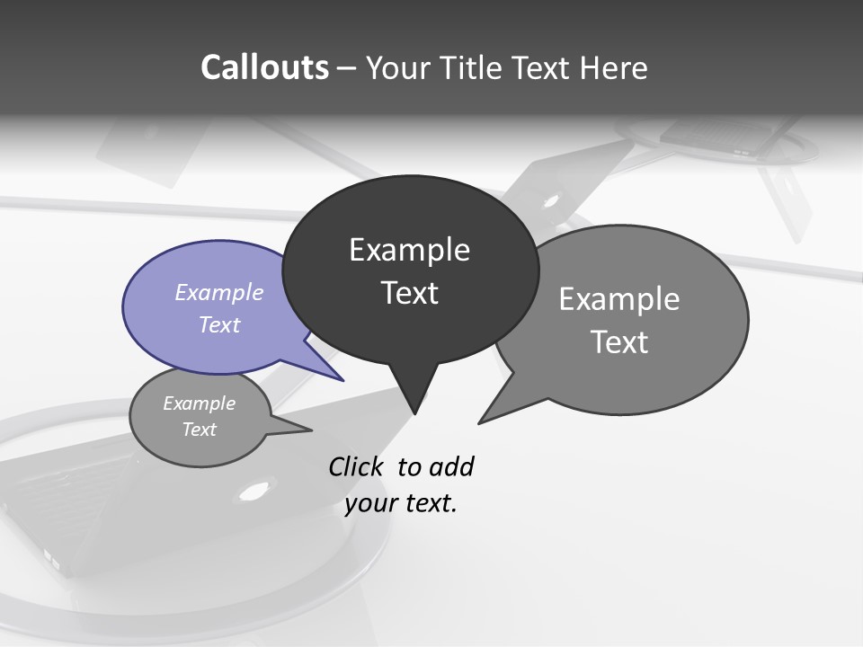 Small Blue Sky Agent PowerPoint Template