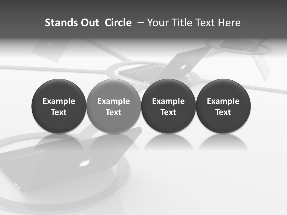 Small Blue Sky Agent PowerPoint Template