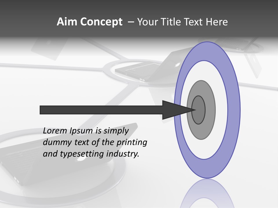 Small Blue Sky Agent PowerPoint Template