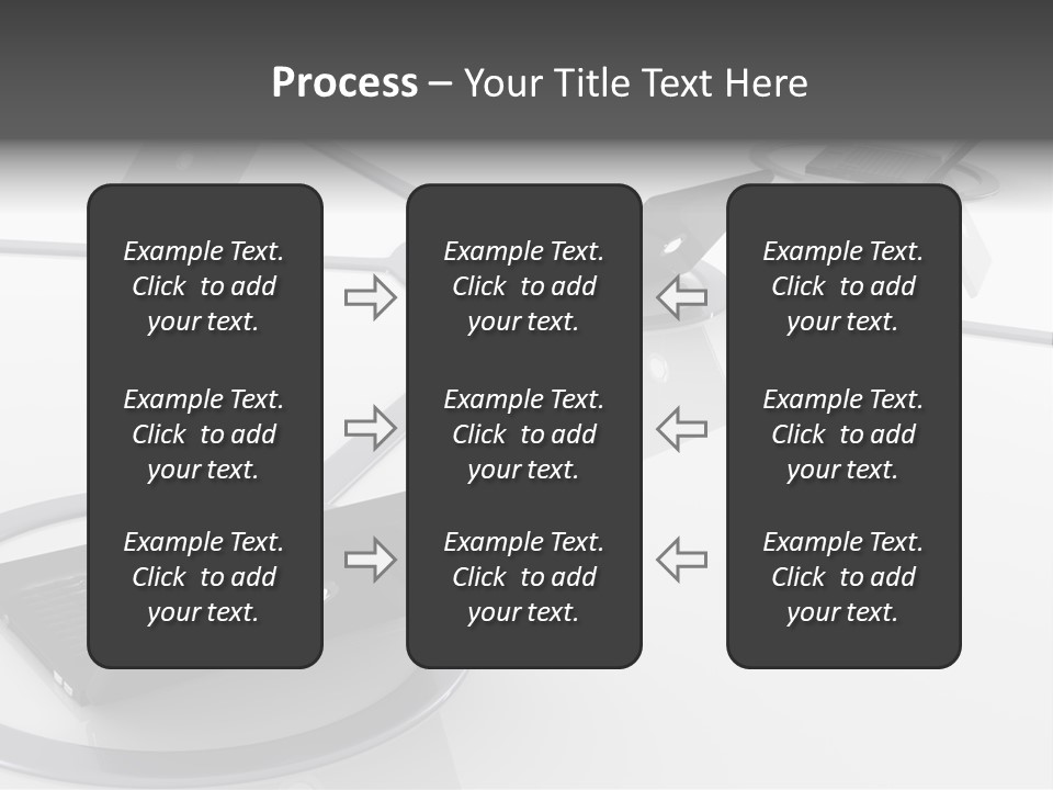 Small Blue Sky Agent PowerPoint Template