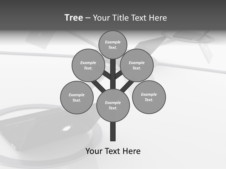 Small Blue Sky Agent PowerPoint Template