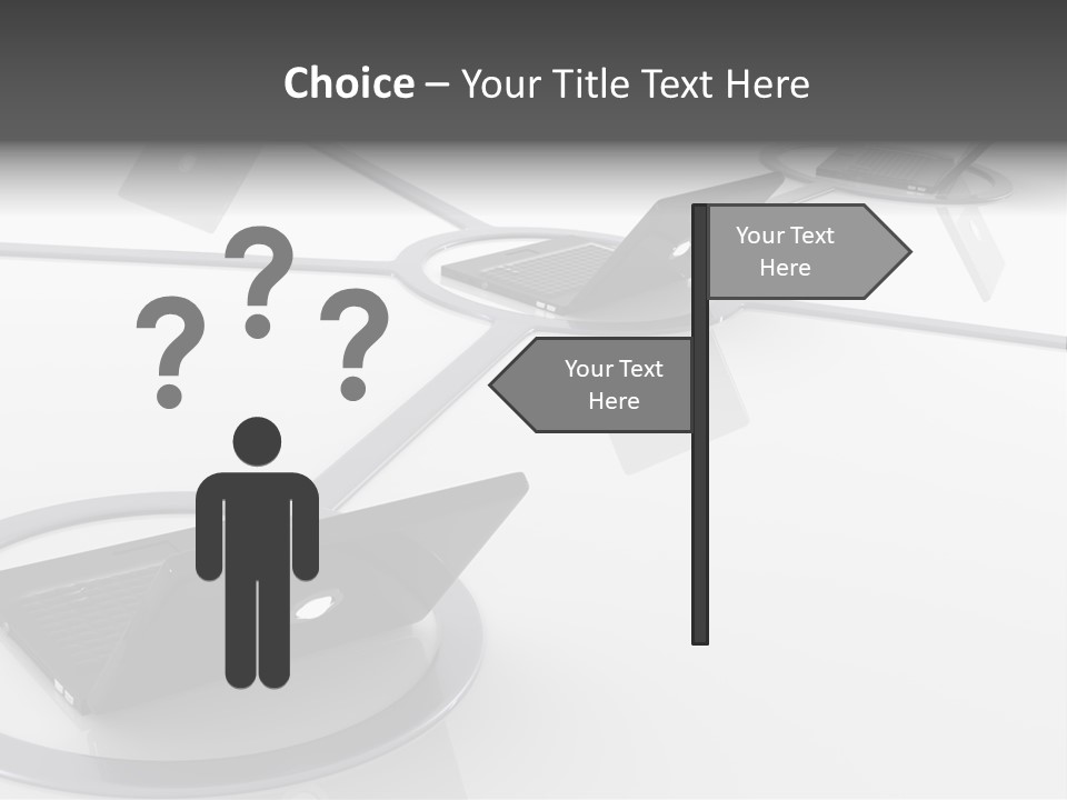 Small Blue Sky Agent PowerPoint Template