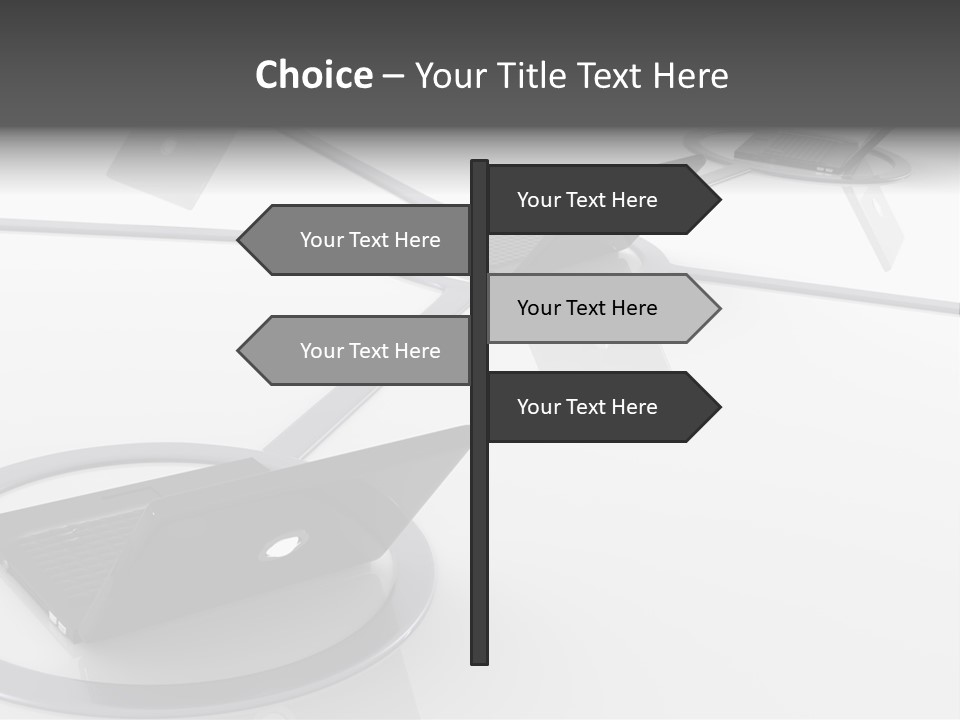 Small Blue Sky Agent PowerPoint Template