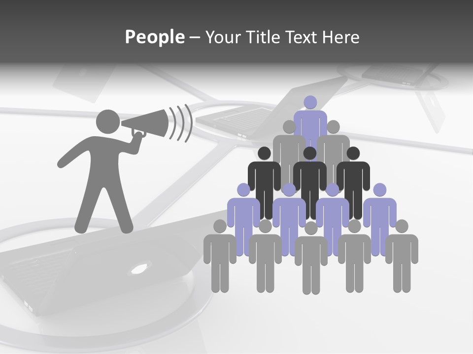 Small Blue Sky Agent PowerPoint Template