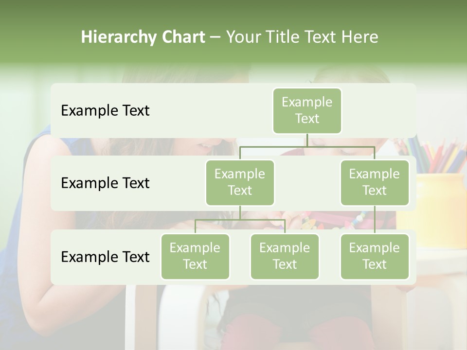 Selling Model Garden PowerPoint Template