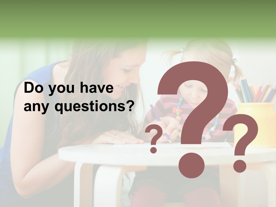 Selling Model Garden PowerPoint Template