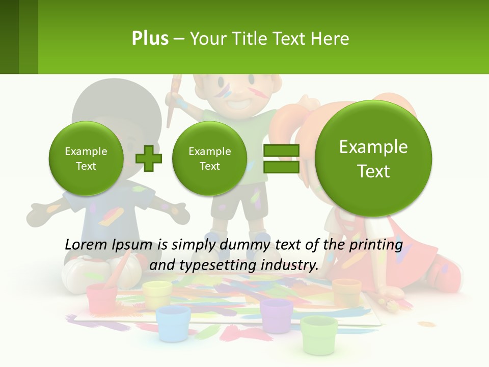 Sale Park Construct PowerPoint Template