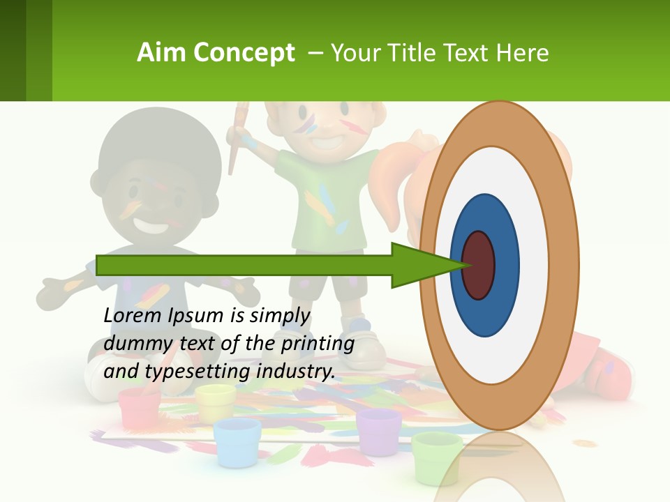 Sale Park Construct PowerPoint Template