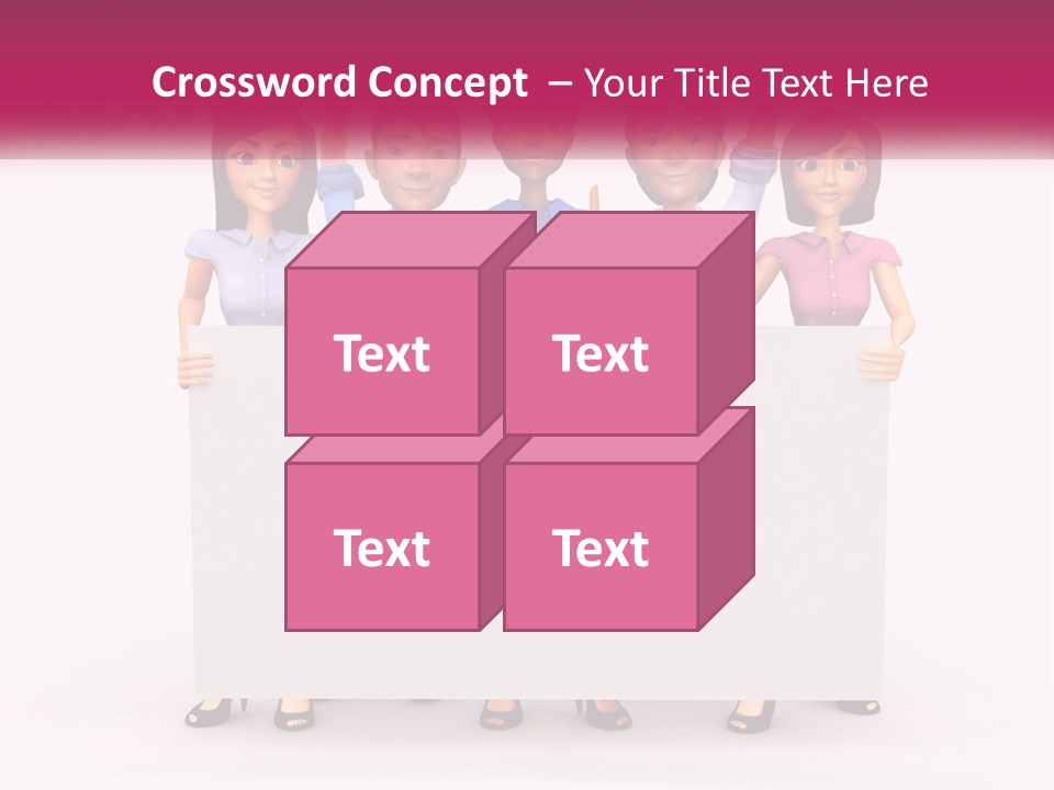 Human Hand Architecture Leaf PowerPoint Template