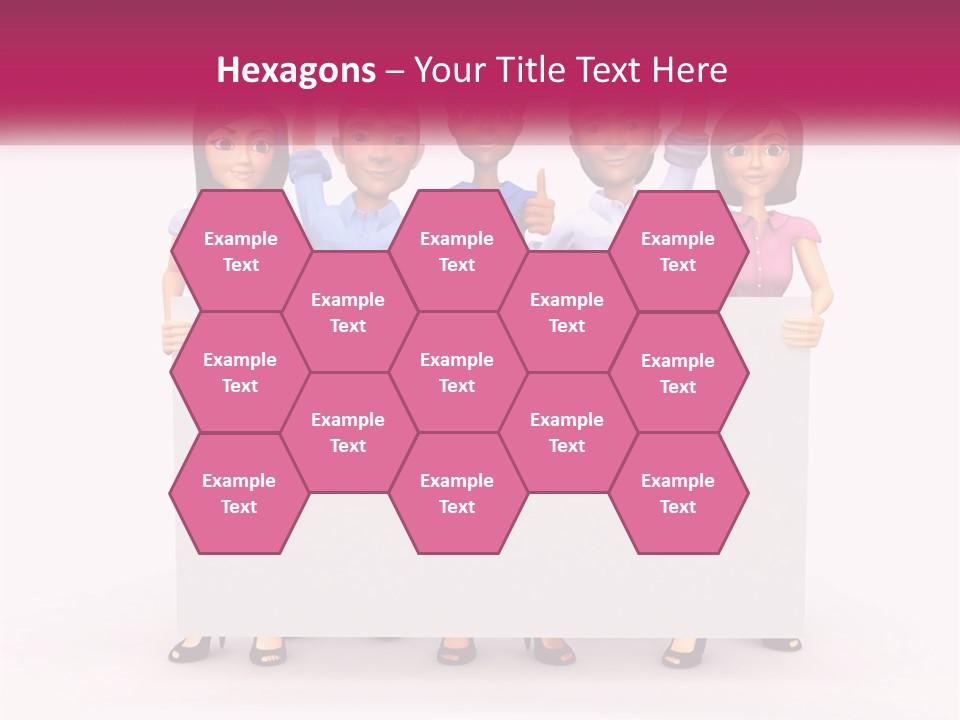 Human Hand Architecture Leaf PowerPoint Template