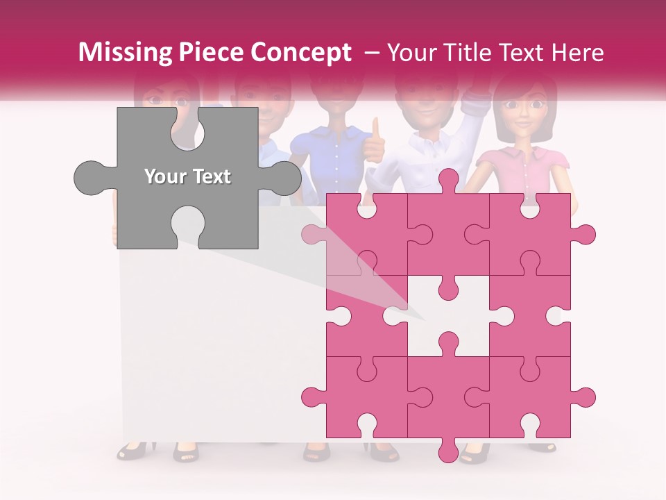 Human Hand Architecture Leaf PowerPoint Template