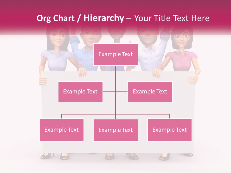 Human Hand Architecture Leaf PowerPoint Template
