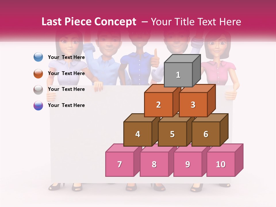 Human Hand Architecture Leaf PowerPoint Template