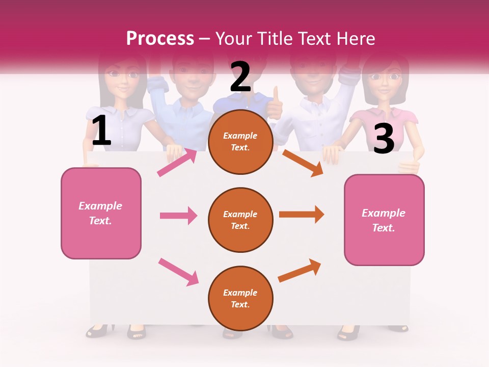 Human Hand Architecture Leaf PowerPoint Template