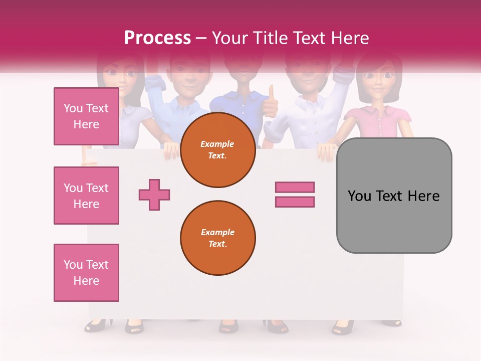 Human Hand Architecture Leaf PowerPoint Template
