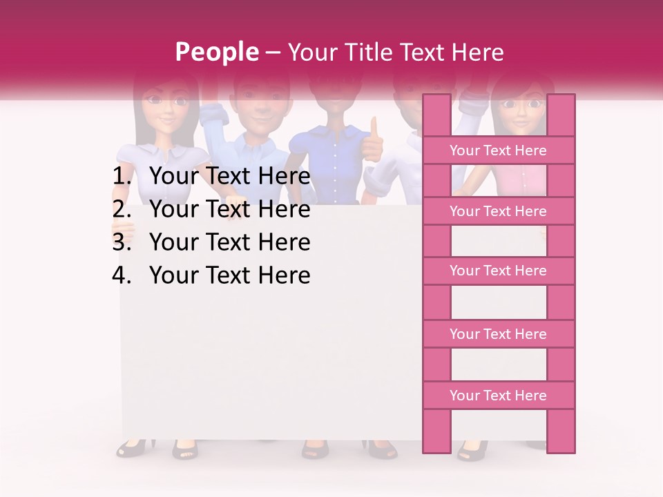 Human Hand Architecture Leaf PowerPoint Template