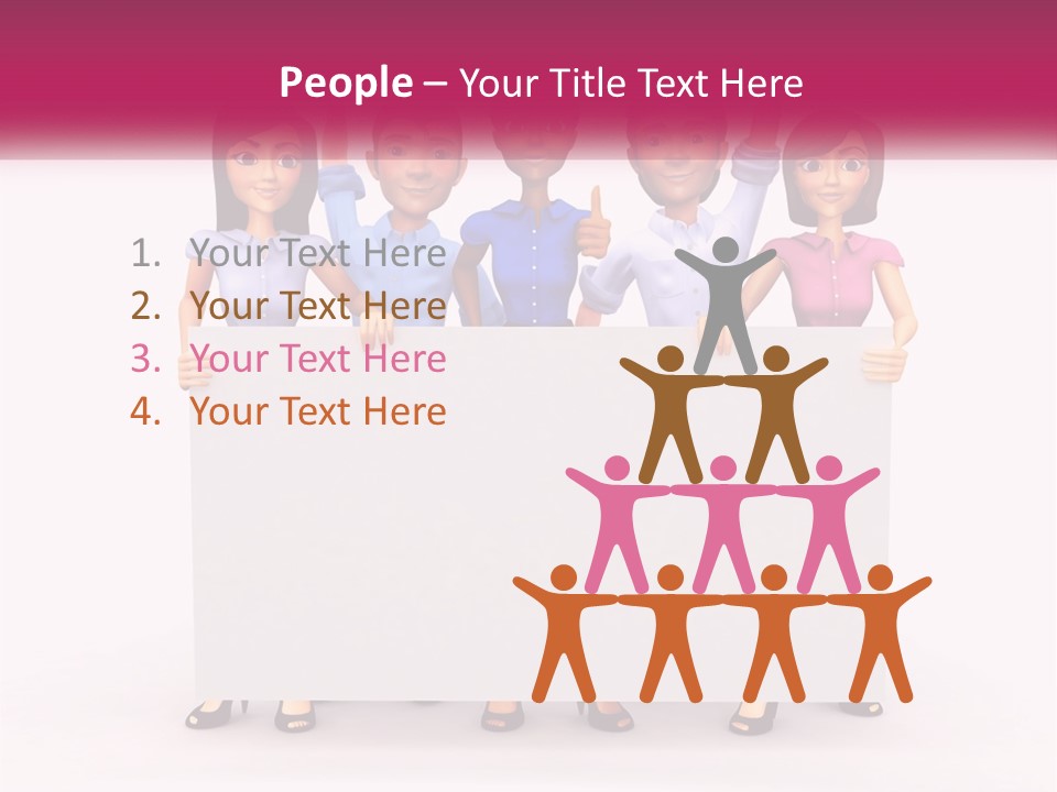 Human Hand Architecture Leaf PowerPoint Template