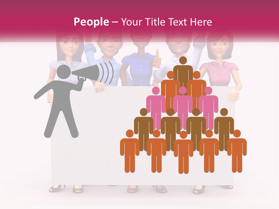 Human Hand Architecture Leaf PowerPoint Template