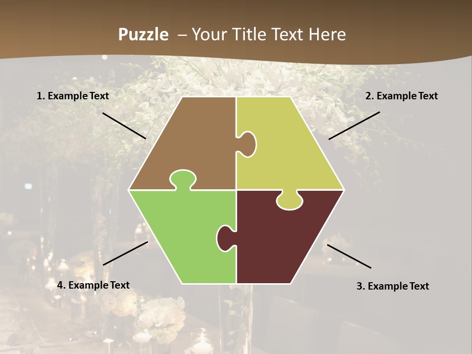 Human Hand Purchase House PowerPoint Template