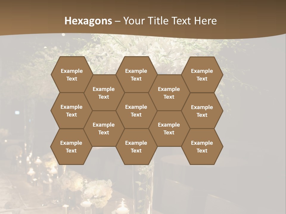 Human Hand Purchase House PowerPoint Template