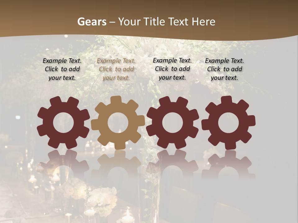 Human Hand Purchase House PowerPoint Template