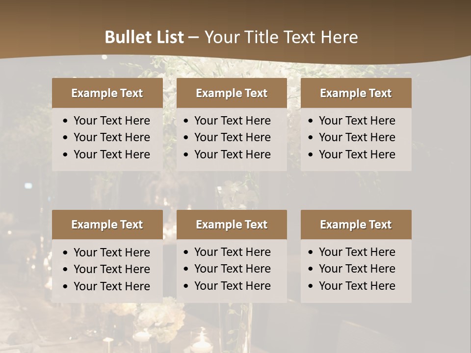 Human Hand Purchase House PowerPoint Template