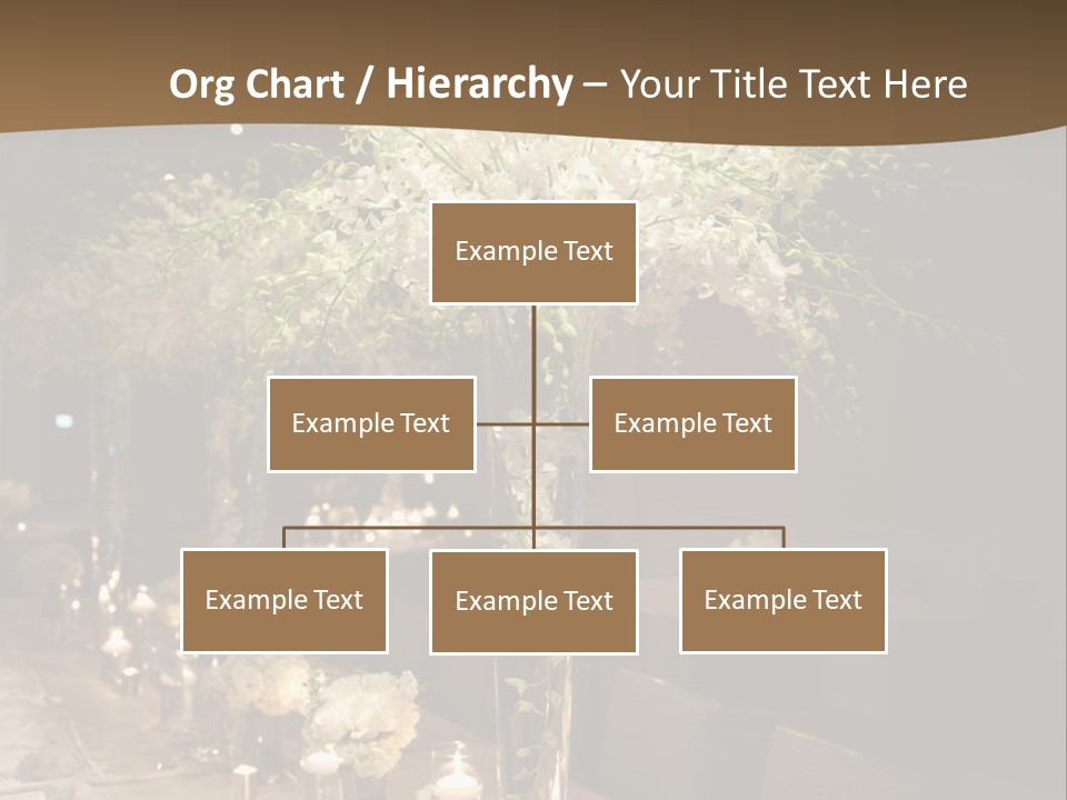 Human Hand Purchase House PowerPoint Template