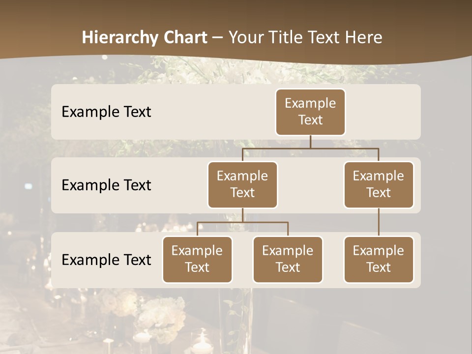 Human Hand Purchase House PowerPoint Template