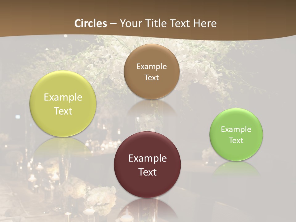 Human Hand Purchase House PowerPoint Template