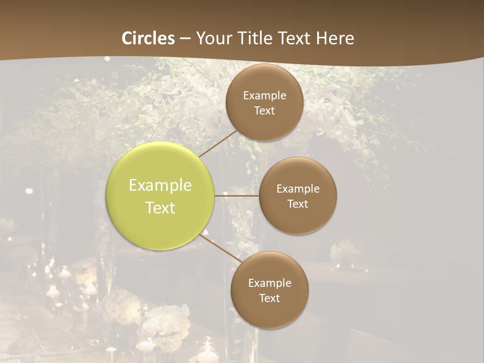 Human Hand Purchase House PowerPoint Template