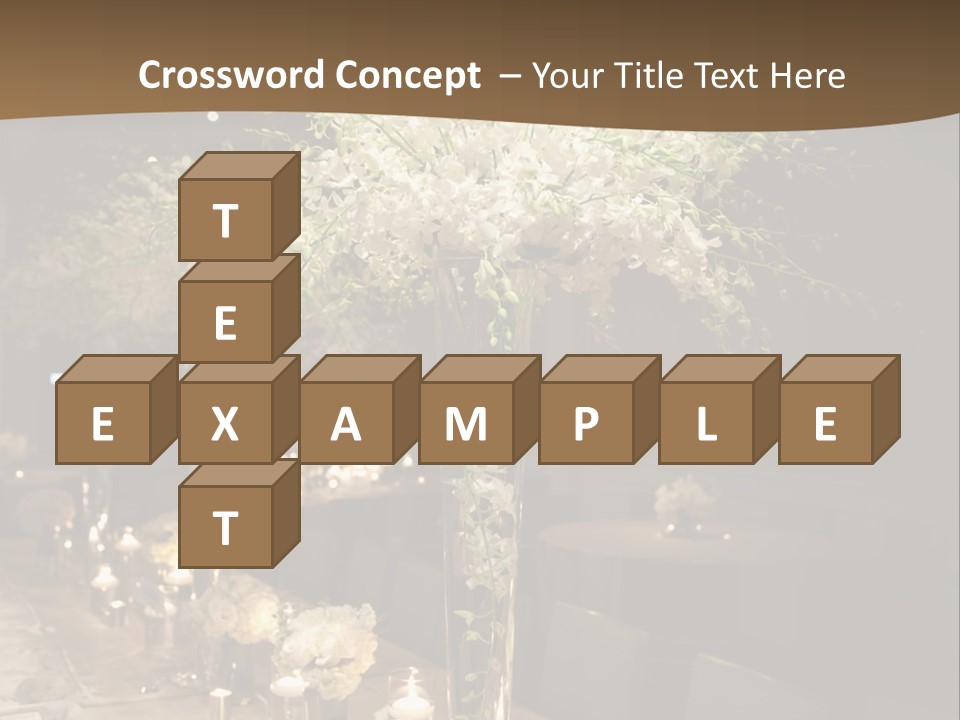 Human Hand Purchase House PowerPoint Template