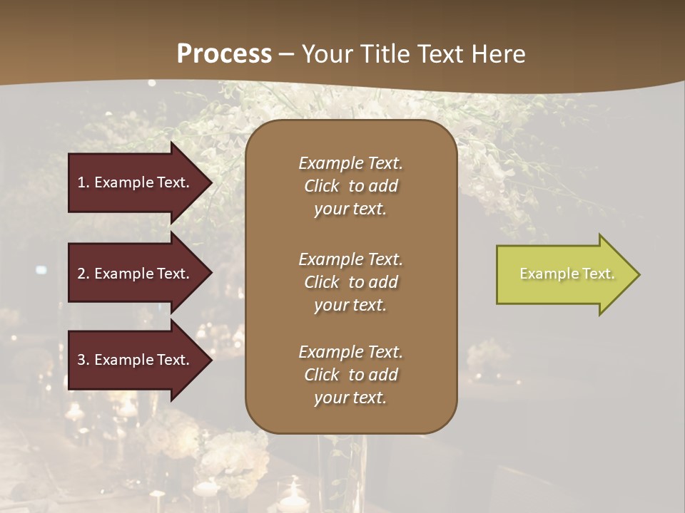 Human Hand Purchase House PowerPoint Template