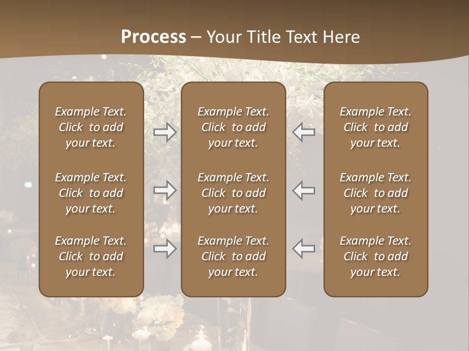 Human Hand Purchase House PowerPoint Template