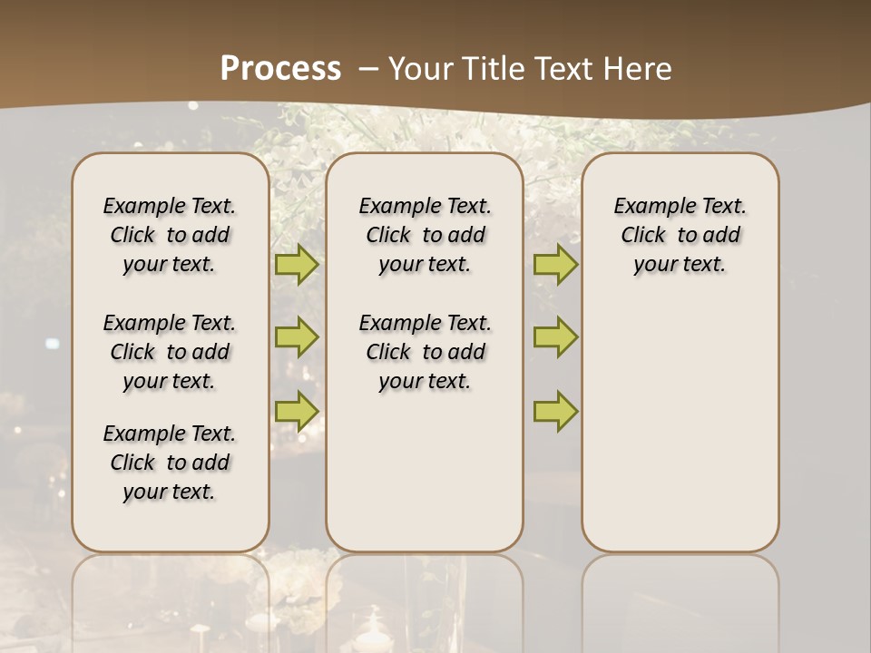 Human Hand Purchase House PowerPoint Template