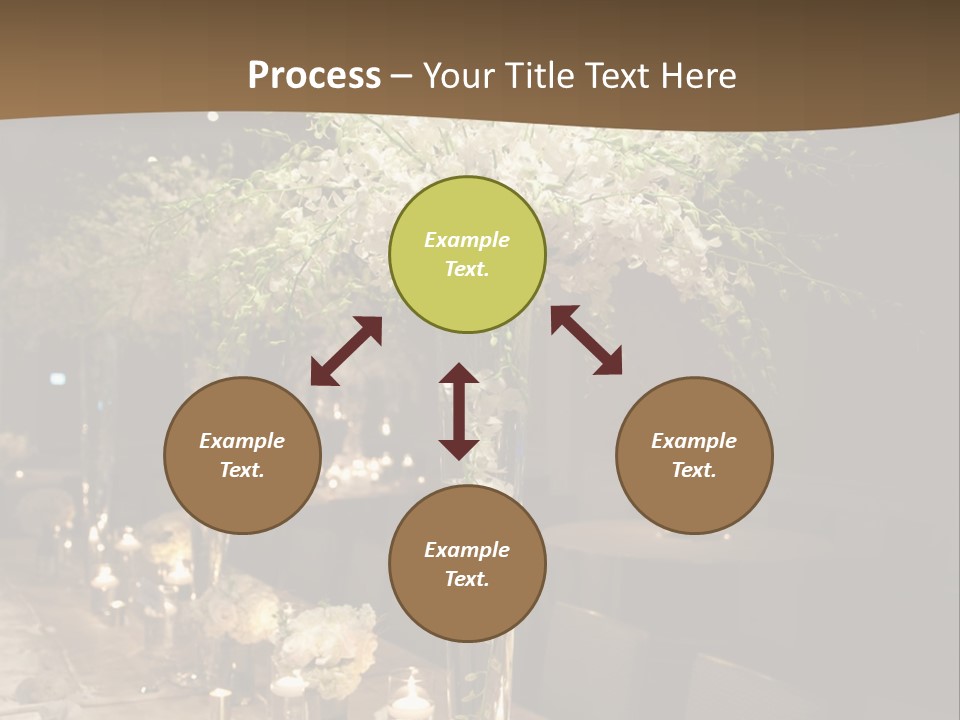 Human Hand Purchase House PowerPoint Template