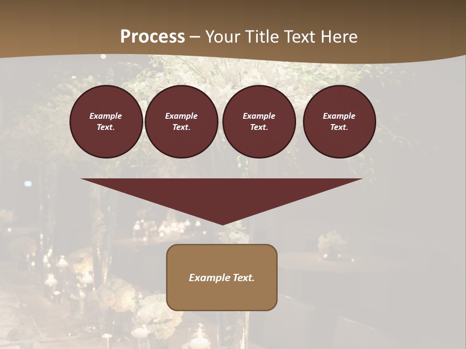 Human Hand Purchase House PowerPoint Template