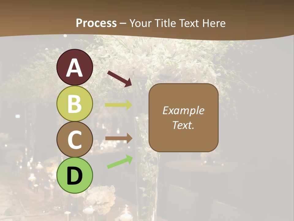 Human Hand Purchase House PowerPoint Template