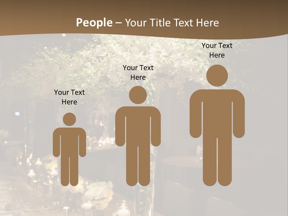 Human Hand Purchase House PowerPoint Template