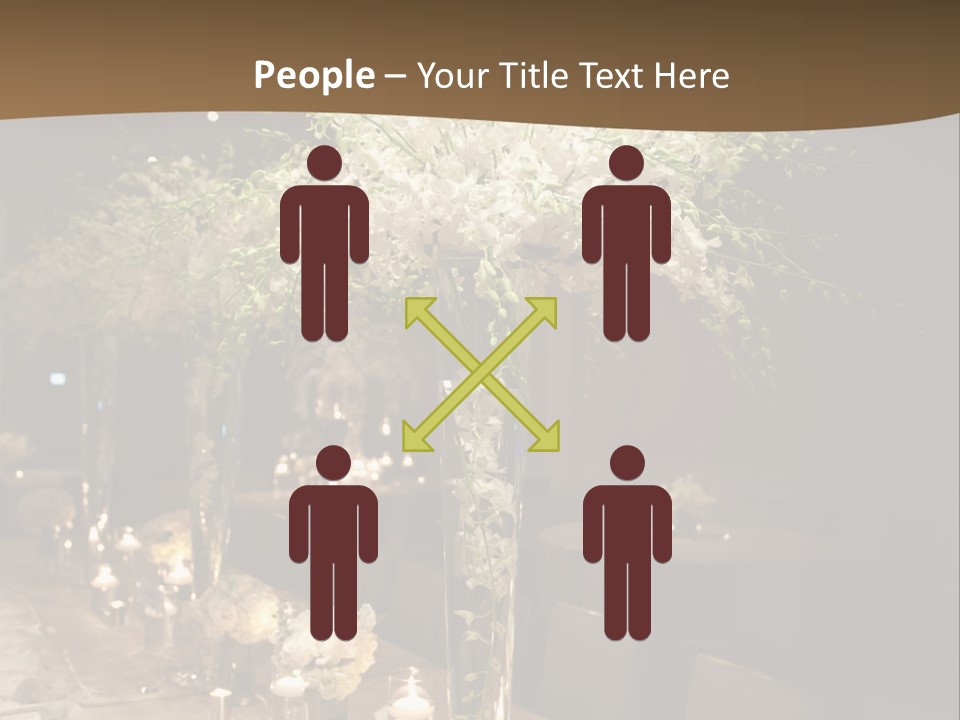 Human Hand Purchase House PowerPoint Template