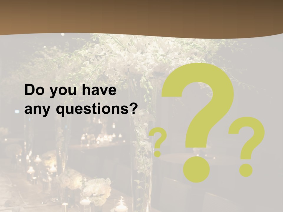 Human Hand Purchase House PowerPoint Template