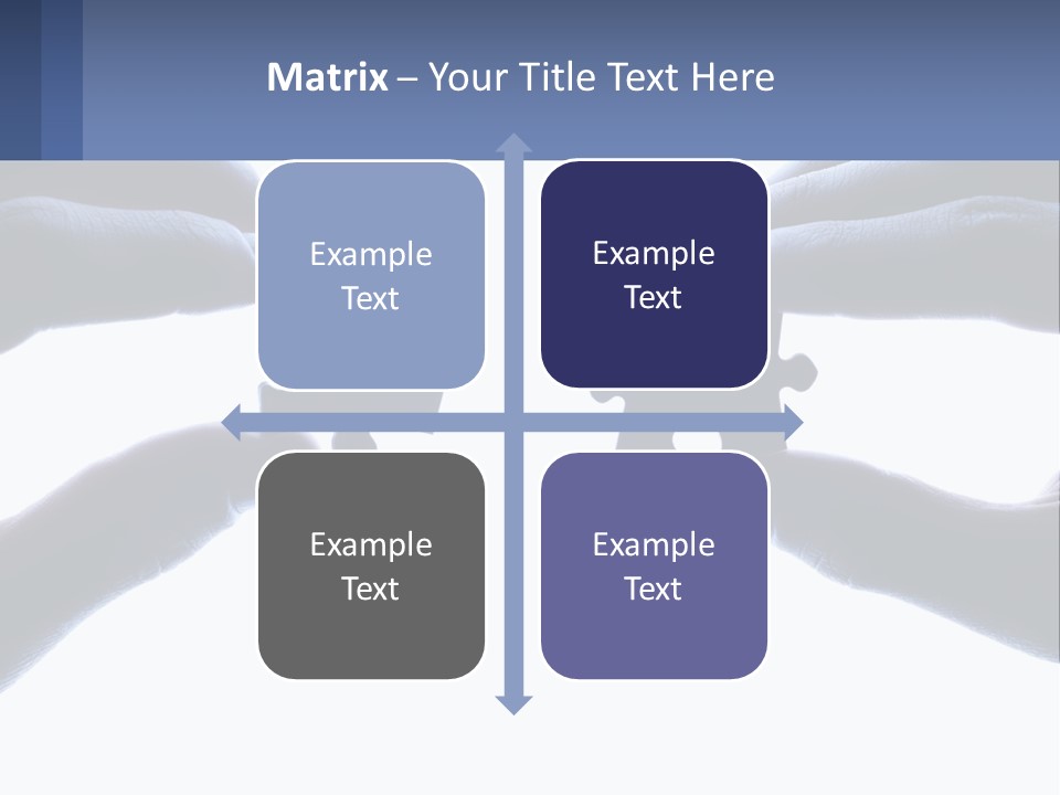 Residential Human Hand Construction PowerPoint Template