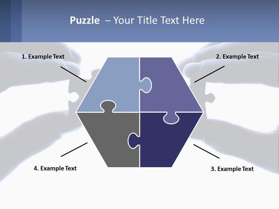 Residential Human Hand Construction PowerPoint Template