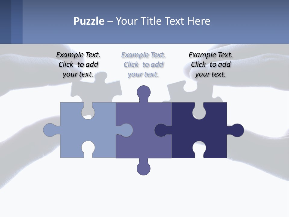 Residential Human Hand Construction PowerPoint Template