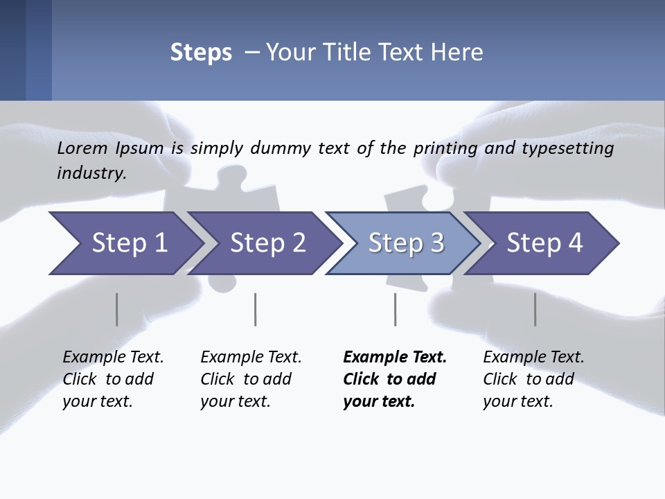 Residential Human Hand Construction PowerPoint Template