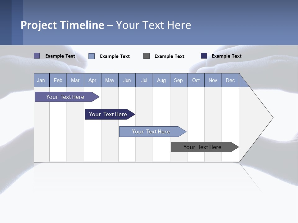 Residential Human Hand Construction PowerPoint Template